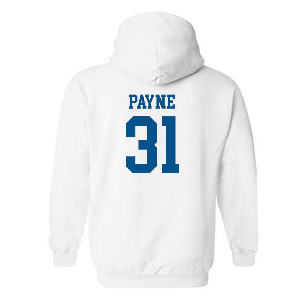 Delaware - NCAA Ice Hockey : Charlotte Payne - Classic Shersey Hooded Sweatshirt-1
