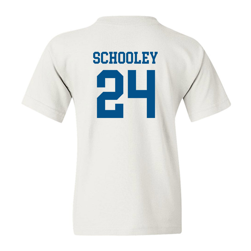 Delaware - NCAA Ice Hockey : Taylor Schooley - Classic Shersey Youth T-Shirt-1