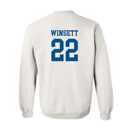 Delaware - NCAA Baseball : Sam Winsett - Classic Shersey Crewneck Sweatshirt-1