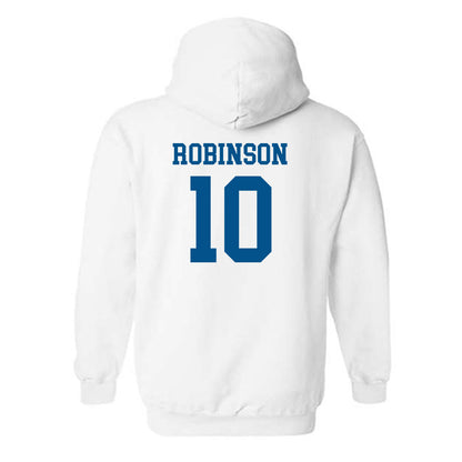 Delaware - NCAA Football : Taesean Robinson - Classic Shersey Hooded Sweatshirt-1