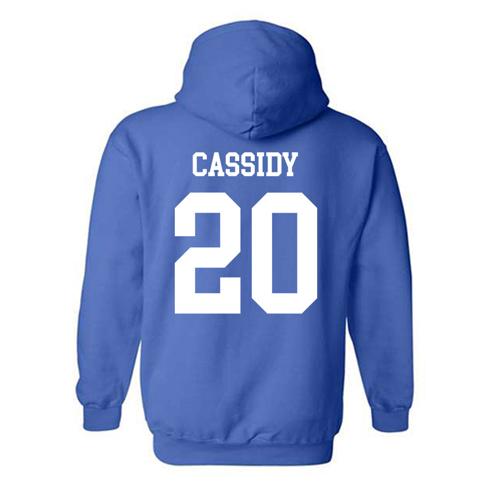 Memphis - NCAA Baseball : Trae Cassidy - Classic Fashion Shersey Hooded Sweatshirt-1