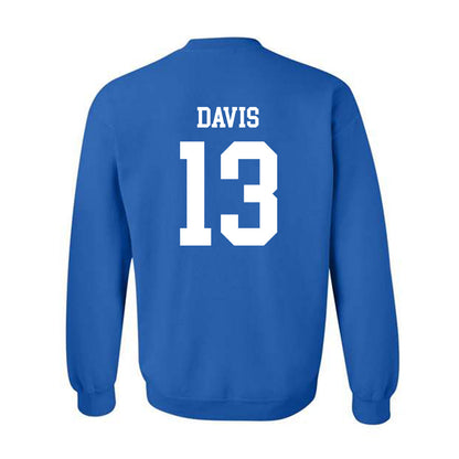Memphis - NCAA Football : Jemyri Davis - Classic Fashion Shersey Crewneck Sweatshirt-1