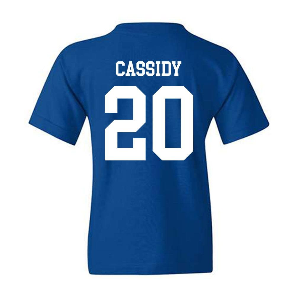 Memphis - NCAA Baseball : Trae Cassidy - Classic Fashion Shersey Youth T-Shirt-1