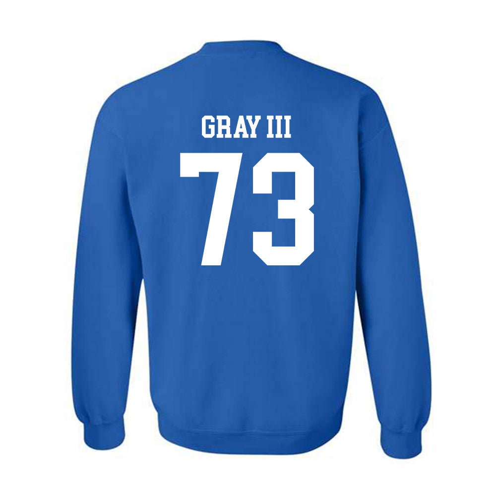 Memphis - NCAA Football : Phillip Gray III - Classic Fashion Shersey Crewneck Sweatshirt-1