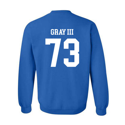 Memphis - NCAA Football : Phillip Gray III - Classic Fashion Shersey Crewneck Sweatshirt-1