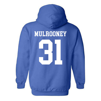 Memphis - NCAA Men's Soccer : Benjamin Mulrooney - Classic Fashion Shersey Hooded Sweatshirt-1