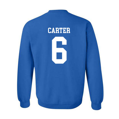 Memphis - NCAA Football : Jaylin Carter - Classic Fashion Shersey Crewneck Sweatshirt-1