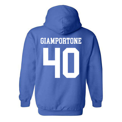 Memphis - NCAA Baseball : Seth Giamportone - Classic Fashion Shersey Hooded Sweatshirt-1
