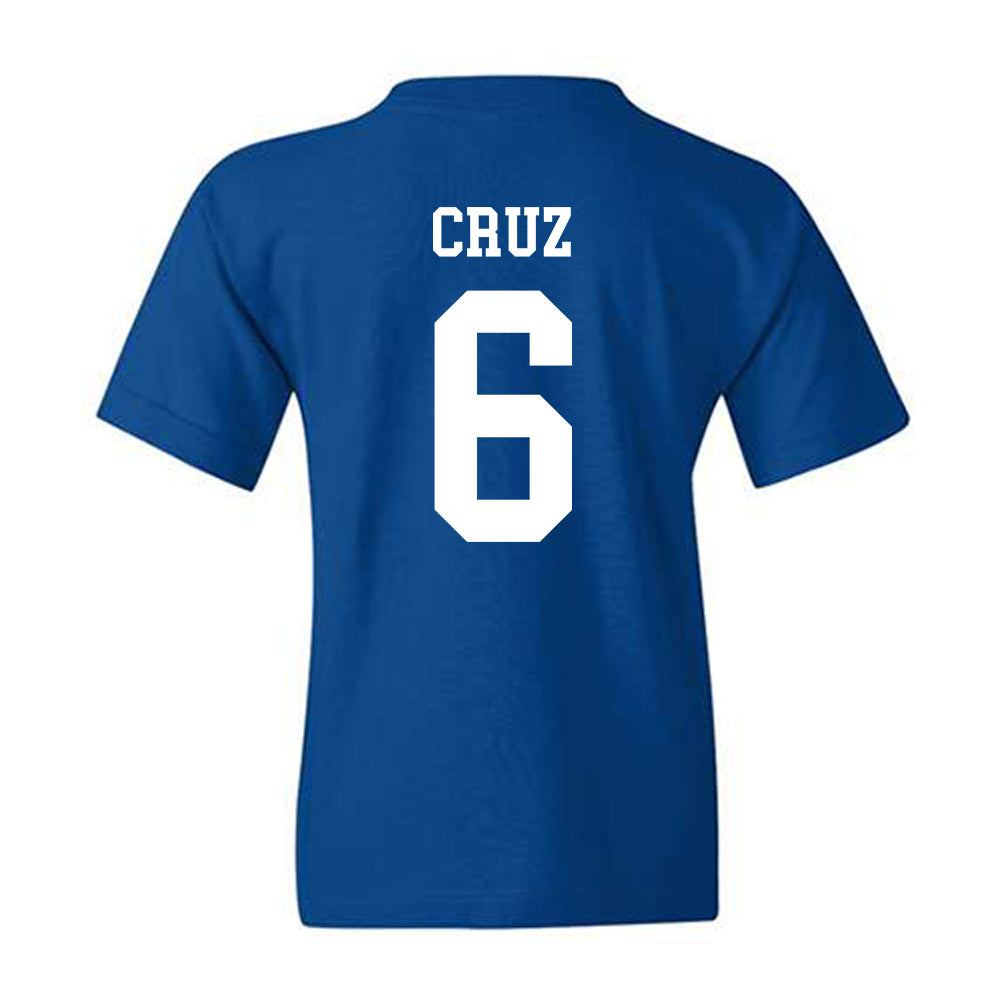 Memphis - NCAA Men's Soccer : Henrique Cruz - Classic Fashion Shersey Youth T-Shirt-1