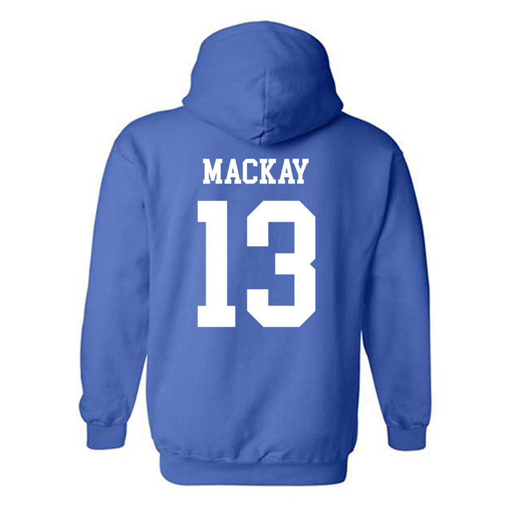 Memphis - NCAA Women's Soccer : Evelyn Mackay - Classic Fashion Shersey Hooded Sweatshirt-1