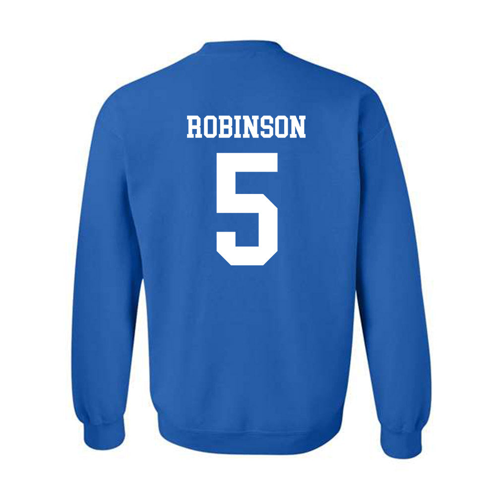 Memphis - NCAA Baseball : Caden Robinson - Classic Fashion Shersey Crewneck Sweatshirt-1