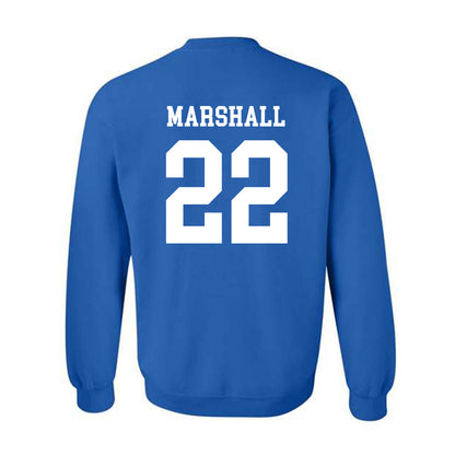 Memphis - NCAA Women's Volleyball : Sydney Marshall - Classic Fashion Shersey Crewneck Sweatshirt-1