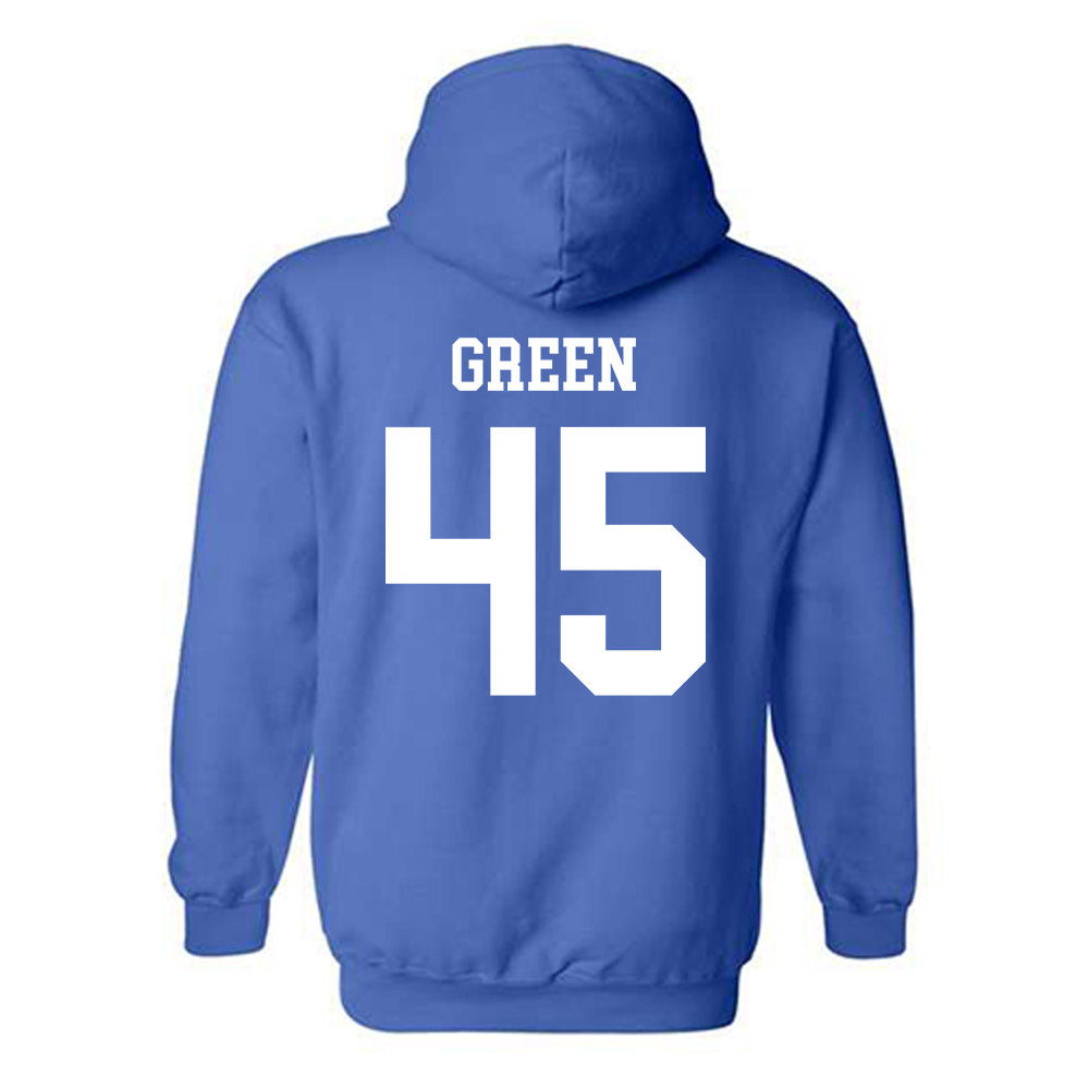 Memphis - NCAA Football : Gary Green - Classic Fashion Shersey Hooded Sweatshirt-1
