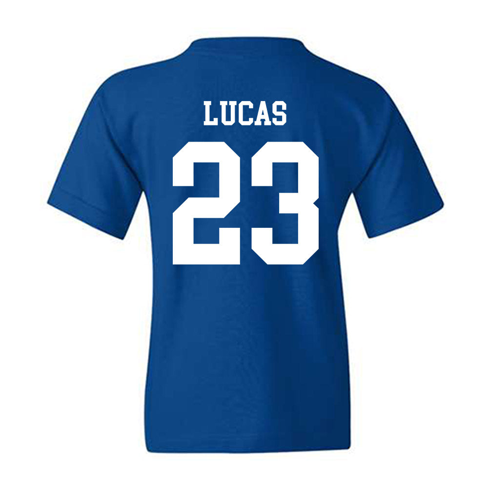Memphis - NCAA Baseball : Isaac Lucas - Classic Fashion Shersey Youth T-Shirt-1