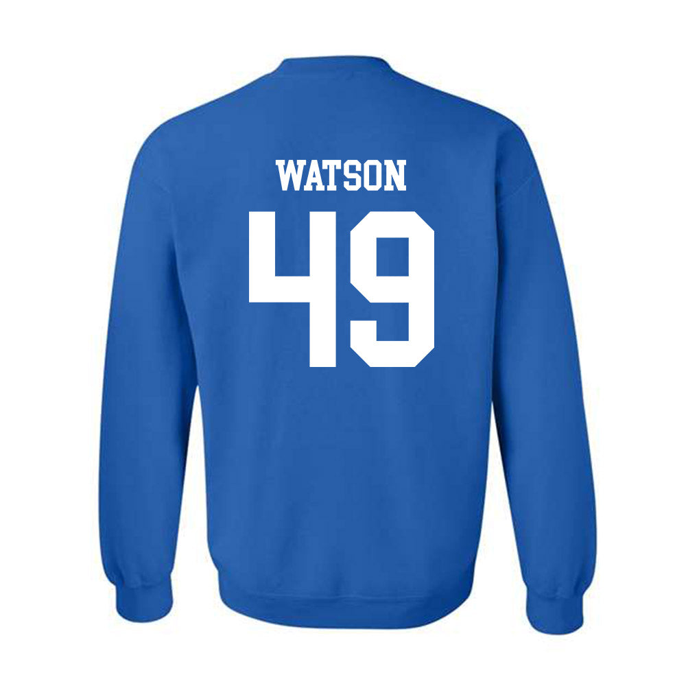 Memphis - NCAA Baseball : Webb Watson - Classic Fashion Shersey Crewneck Sweatshirt