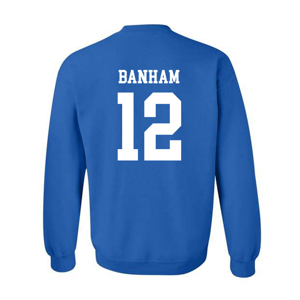 Memphis - NCAA Men's Soccer : Carson Banham - Classic Fashion Shersey Crewneck Sweatshirt-1