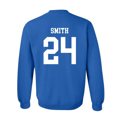 Memphis - NCAA Women's Basketball : Tamya Smith - Classic Fashion Shersey Crewneck Sweatshirt-1