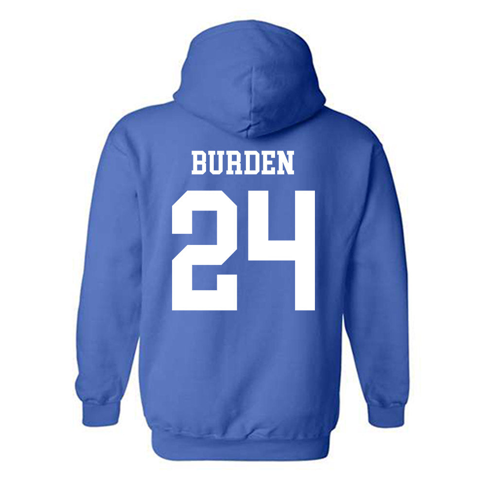 Memphis - NCAA Football : Nick Burden - Classic Fashion Shersey Hooded Sweatshirt-1