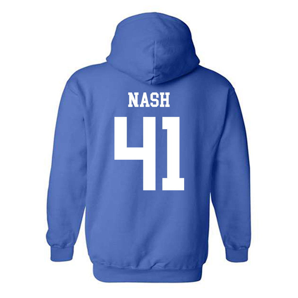 Memphis - NCAA Football : Tylon Nash - Classic Fashion Shersey Hooded Sweatshirt-1