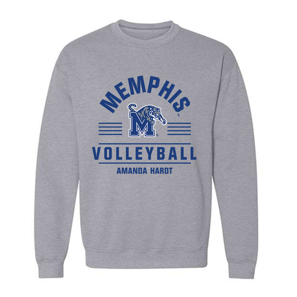 Memphis - NCAA Women's Volleyball : Amanda Hardt - Classic Fashion Shersey Crewneck Sweatshirt-0