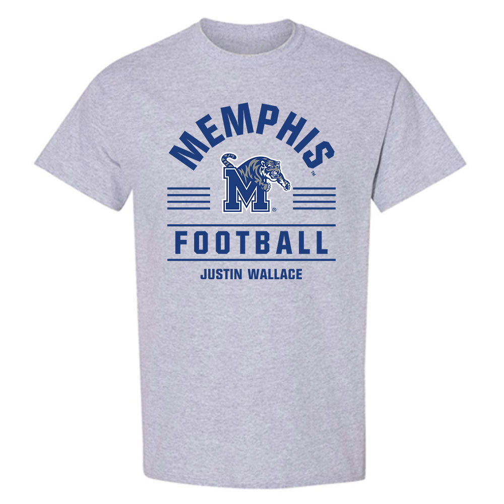Memphis - NCAA Football : Justin Wallace - Classic Fashion Shersey T-Shirt-0