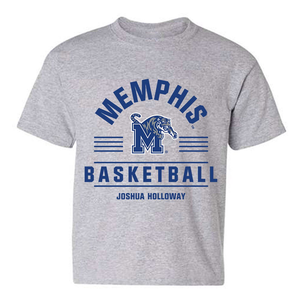 Memphis - NCAA Men's Basketball : Joshua Holloway - Classic Fashion Shersey Youth T-Shirt-0