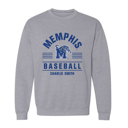 Memphis - NCAA Baseball : Charlie Smith - Classic Fashion Shersey Crewneck Sweatshirt-0