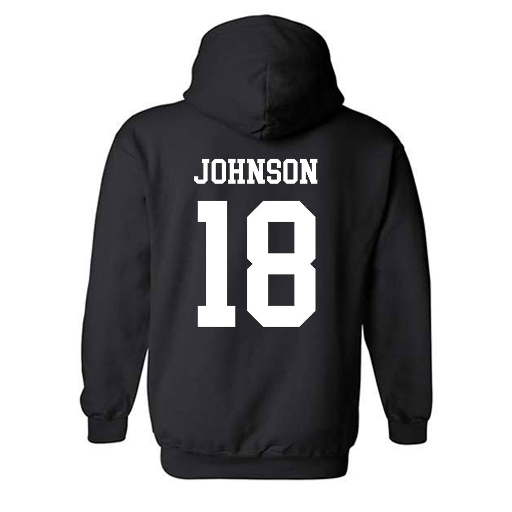 Memphis - NCAA Football : TJ Johnson - Classic Fashion Shersey Hooded Sweatshirt-1