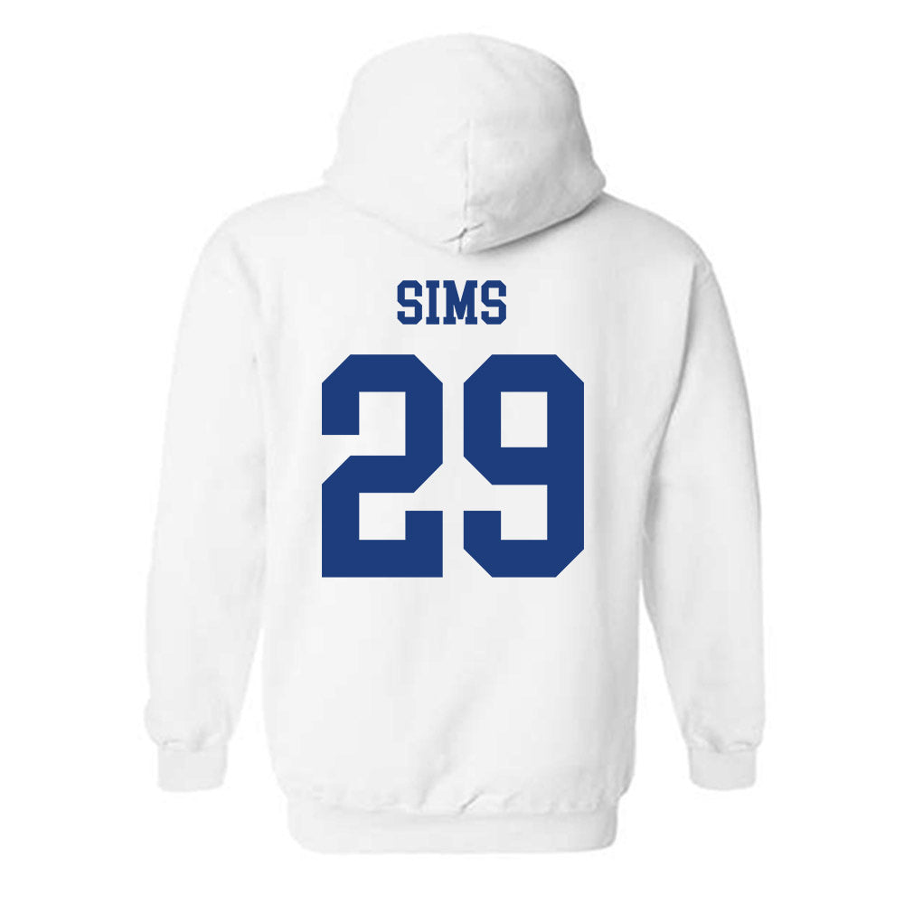 Memphis - NCAA Football : Tim Sims - Classic Fashion Shersey Hooded Sweatshirt-1