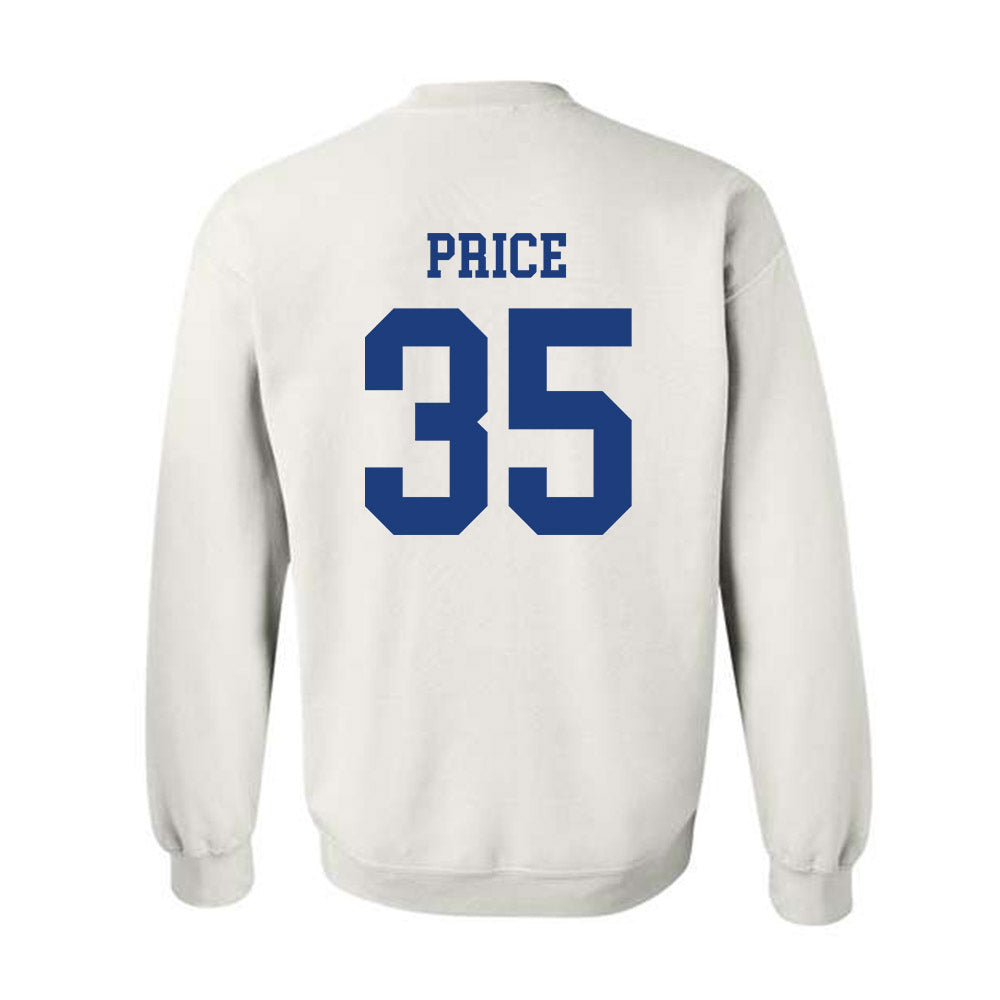 Memphis - NCAA Baseball : Parker Price - Classic Fashion Shersey Crewneck Sweatshirt-1