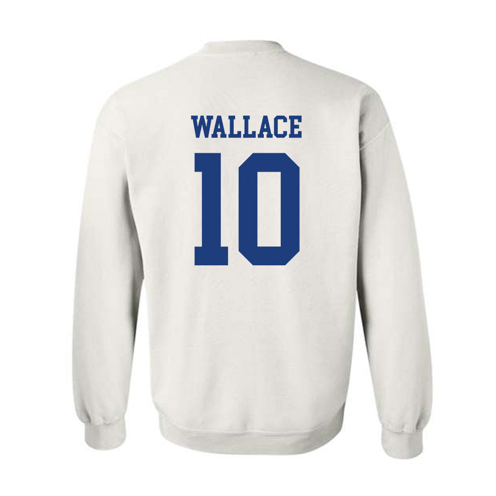 Memphis - NCAA Football : Justin Wallace - Classic Fashion Shersey Crewneck Sweatshirt-1