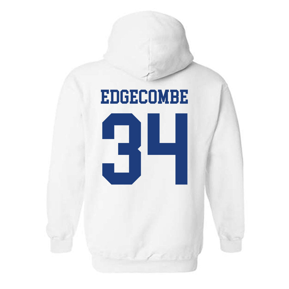 Memphis - NCAA Men's Soccer : Reuben Edgecombe - Classic Fashion Shersey Hooded Sweatshirt-1