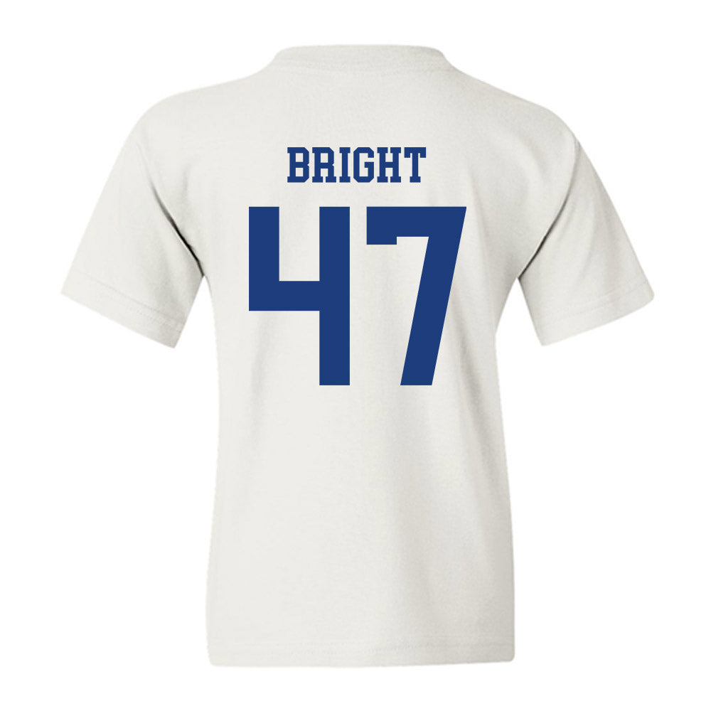 Memphis - NCAA Baseball : Mike Bright - Classic Fashion Shersey Youth T-Shirt-1
