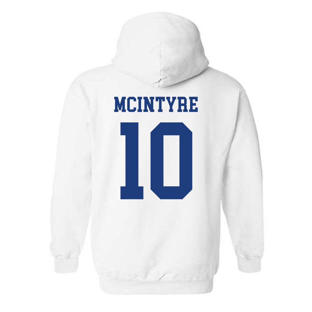 Memphis - NCAA Men's Soccer : Eben McIntyre - Classic Fashion Shersey Hooded Sweatshirt-1