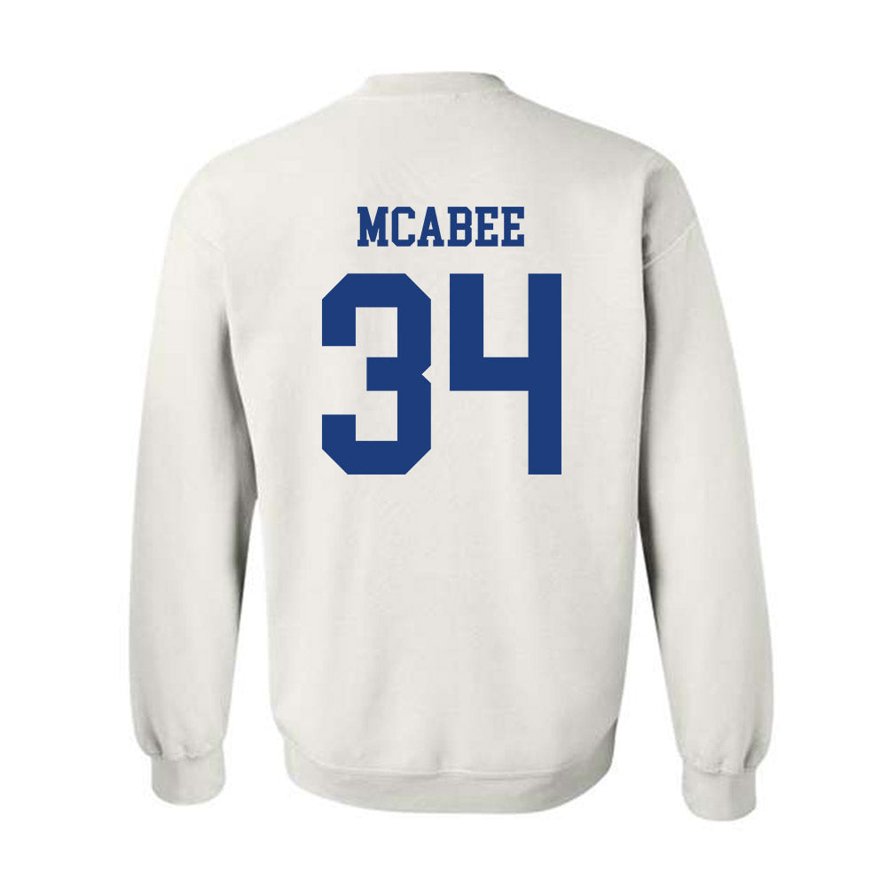 Memphis - NCAA Baseball : Brady McAbee - Classic Fashion Shersey Crewneck Sweatshirt-1