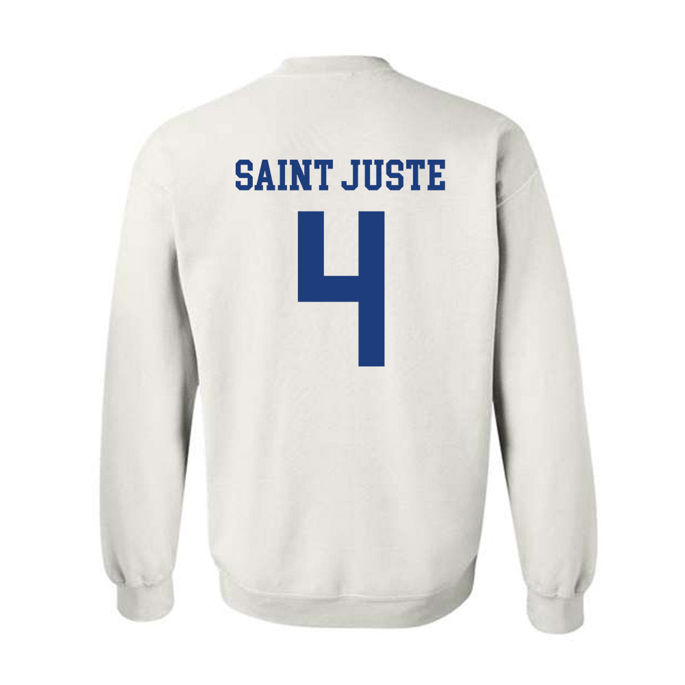 Memphis - NCAA Men's Soccer : Junior Saint Juste - Classic Fashion Shersey Crewneck Sweatshirt-1