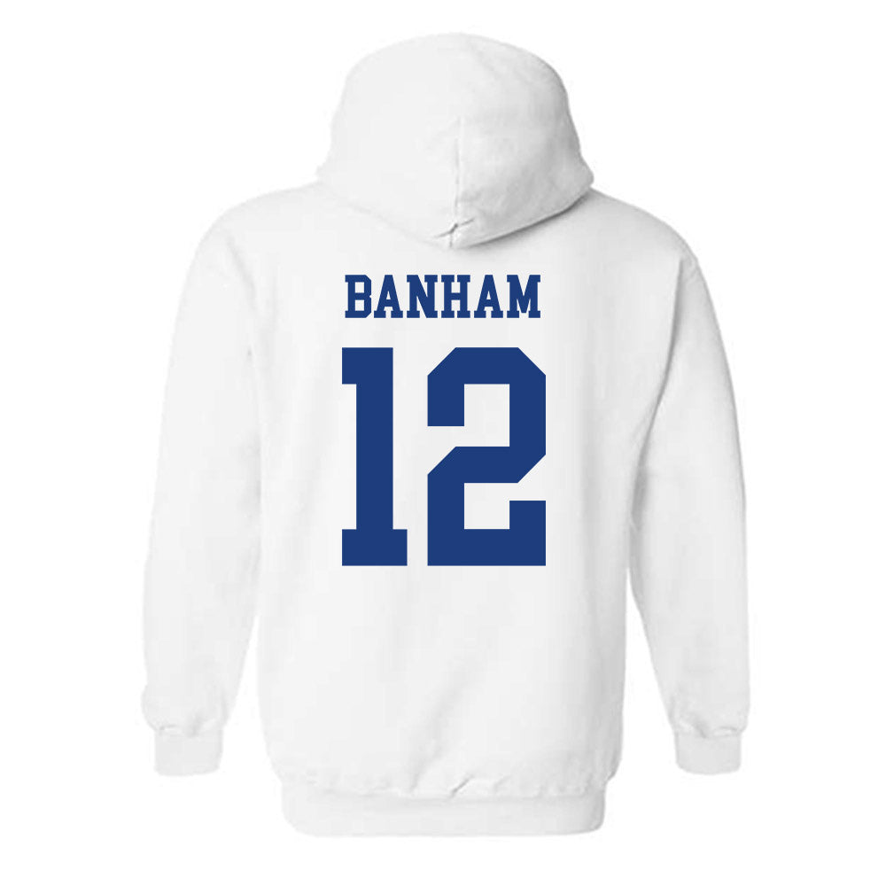 Memphis - NCAA Men's Soccer : Carson Banham - Classic Fashion Shersey Hooded Sweatshirt-1
