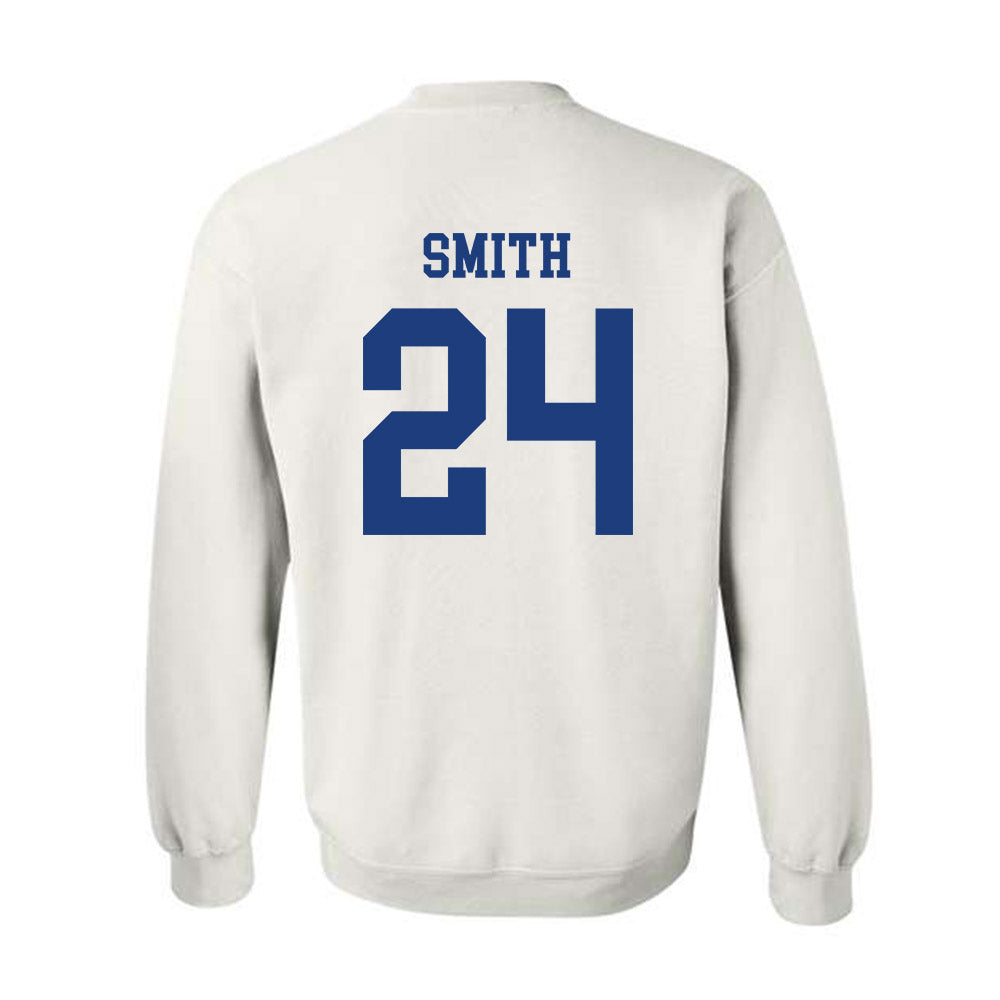 Memphis - NCAA Women's Basketball : Tamya Smith - Classic Fashion Shersey Crewneck Sweatshirt-1
