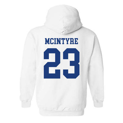 Memphis - NCAA Men's Soccer : Arlo Mcintyre - Classic Fashion Shersey Hooded Sweatshirt-1
