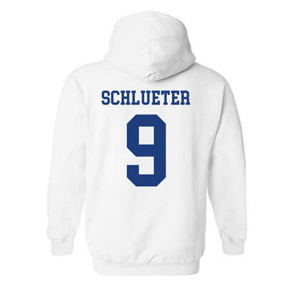 Memphis - NCAA Women's Volleyball : Abigail Schlueter - Classic Fashion Shersey Hooded Sweatshirt-1