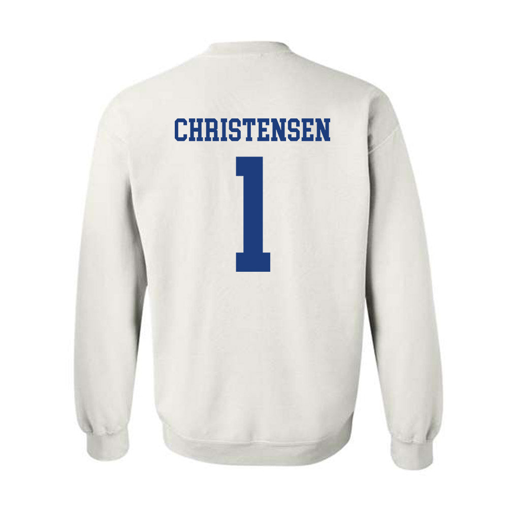 Memphis - NCAA Men's Soccer : Mathias Christensen - Classic Fashion Shersey Crewneck Sweatshirt-1