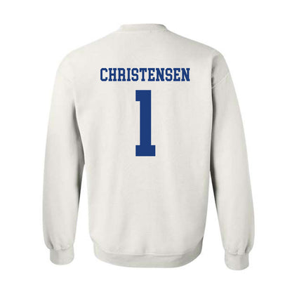 Memphis - NCAA Men's Soccer : Mathias Christensen - Classic Fashion Shersey Crewneck Sweatshirt-1
