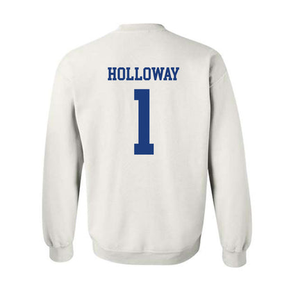 Memphis - NCAA Men's Basketball : Joshua Holloway - Classic Fashion Shersey Crewneck Sweatshirt-1