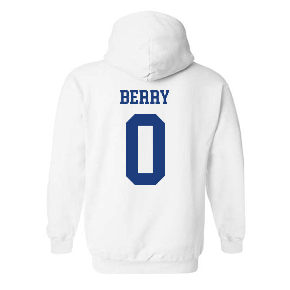 Memphis - NCAA Men's Basketball : Quante Berry - Classic Fashion Shersey Hooded Sweatshirt-1
