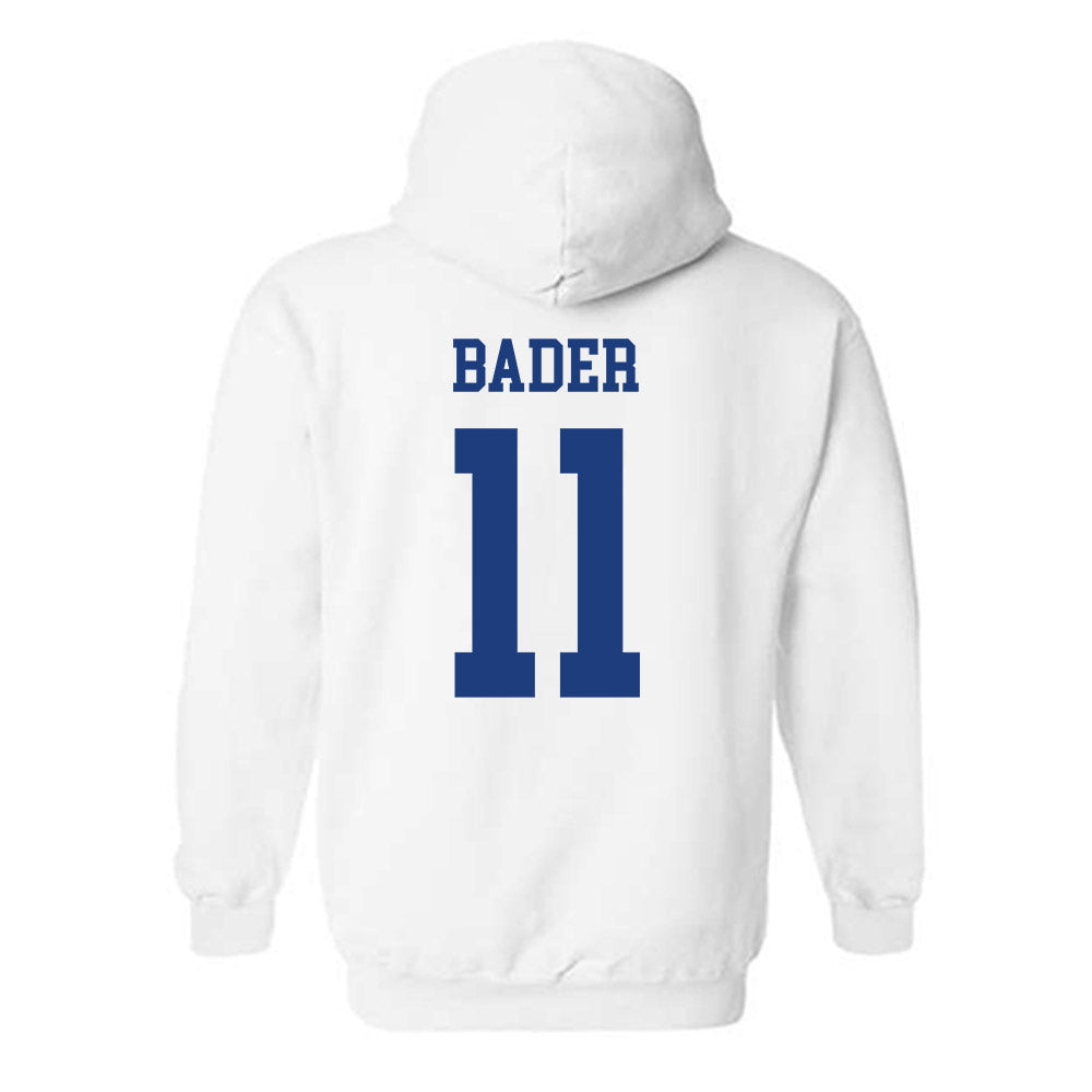 Memphis - NCAA Men's Soccer : Keanan Bader - Classic Fashion Shersey Hooded Sweatshirt-1