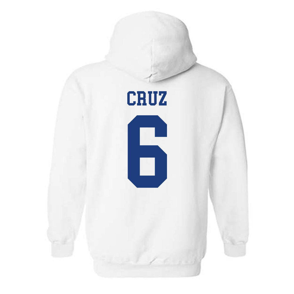 Memphis - NCAA Men's Soccer : Henrique Cruz - Classic Fashion Shersey Hooded Sweatshirt-1