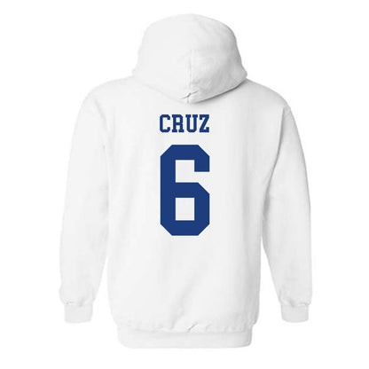 Memphis - NCAA Men's Soccer : Henrique Cruz - Classic Fashion Shersey Hooded Sweatshirt-1