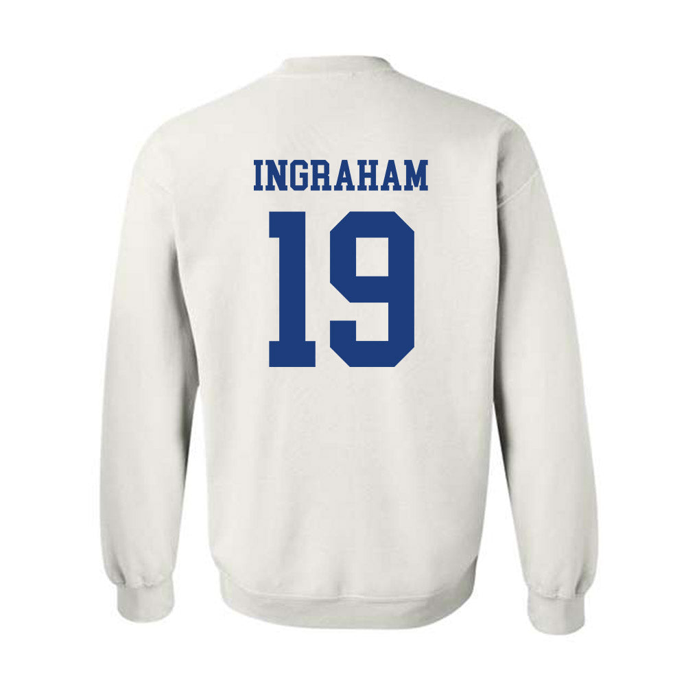 Memphis - NCAA Men's Basketball : Tariq Ingraham - Classic Fashion Shersey Crewneck Sweatshirt-1