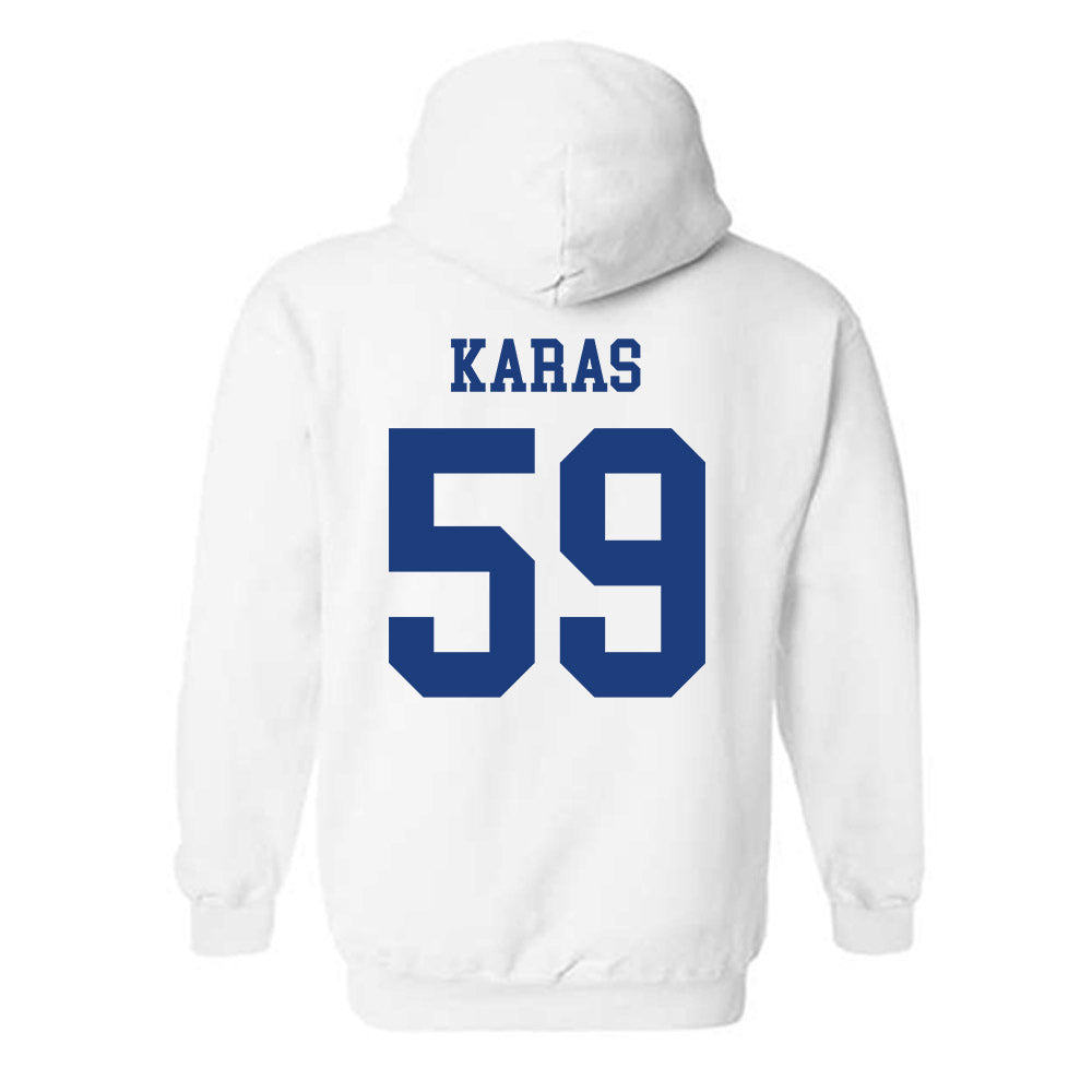 Memphis - NCAA Football : Aaron Karas - Classic Fashion Shersey Hooded Sweatshirt-1