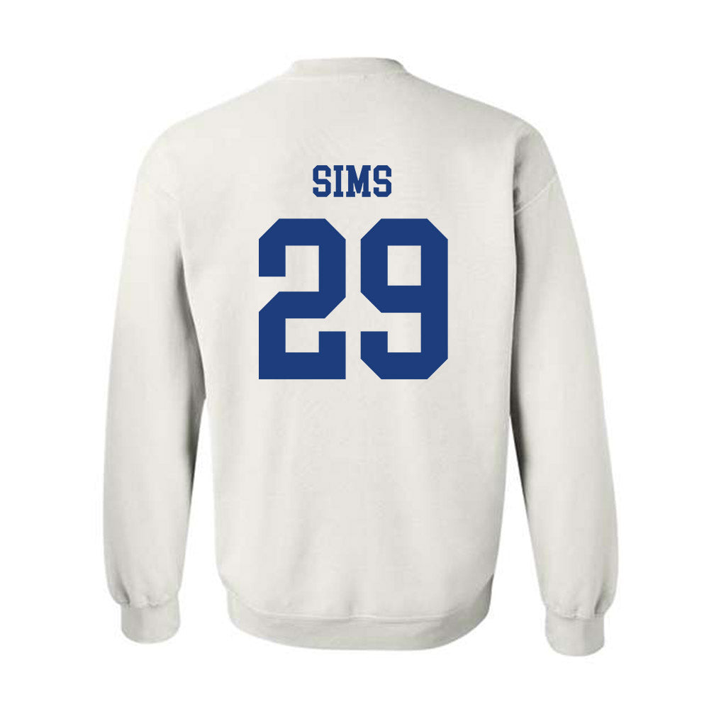 Memphis - NCAA Football : Tim Sims - Classic Fashion Shersey Crewneck Sweatshirt-1